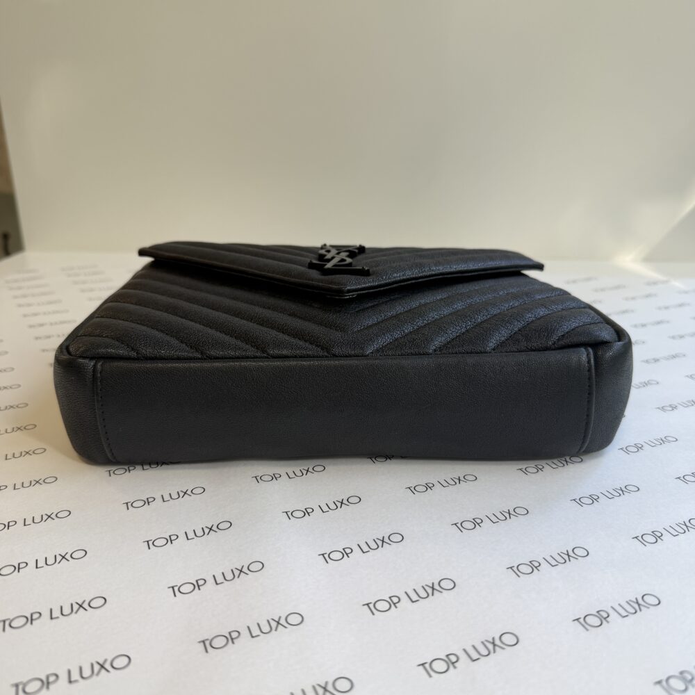 Bolsa Saint Laurent preta College media - Image 6