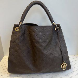 Bolsa Louis Vuitton marrom Artsy couro